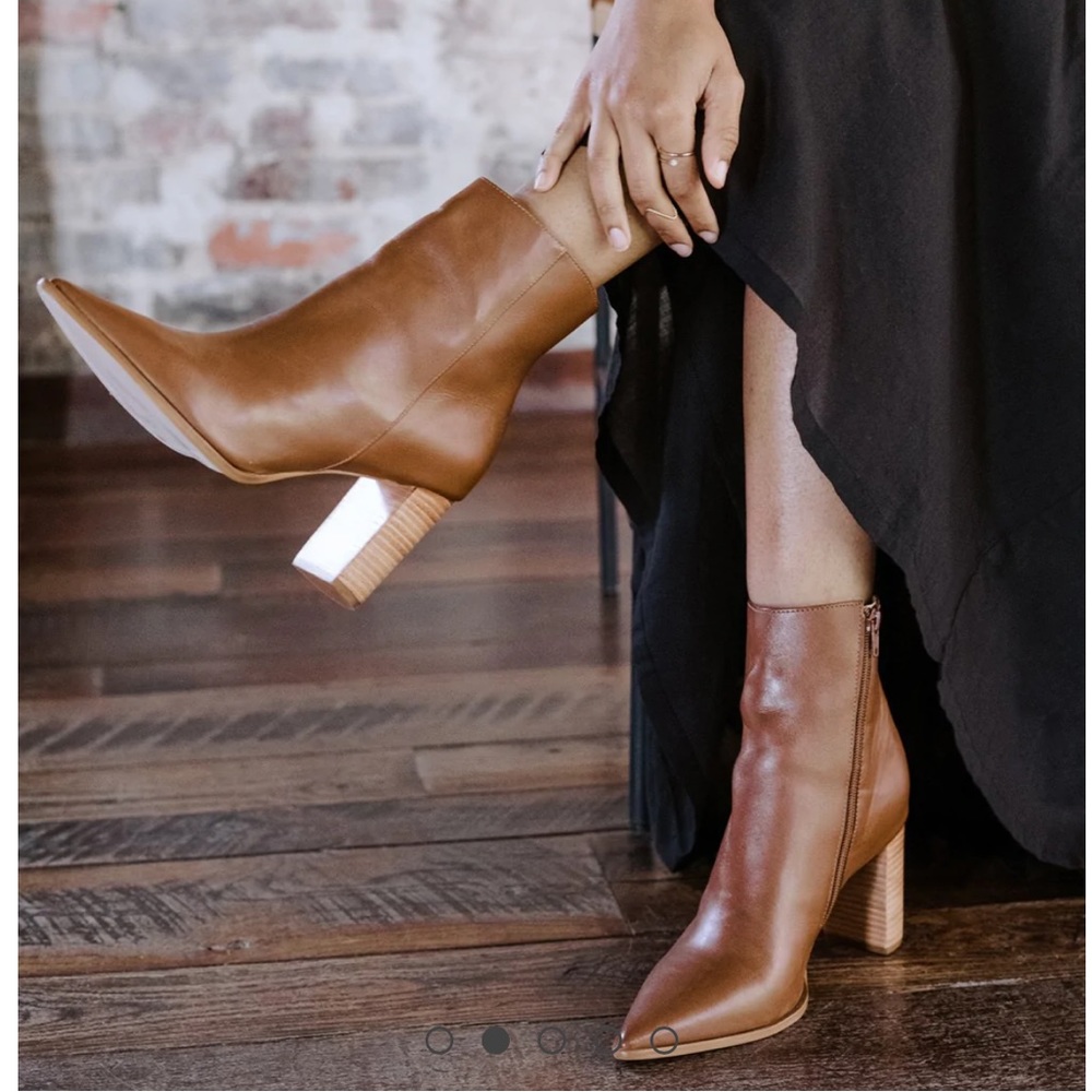 Able Amber boot in beautiful cognac